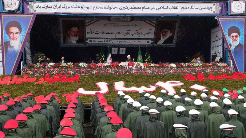Peringatan Kemenangan Revolusi Islam Iran ke-40 di Tehran.