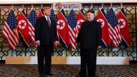 トランプ大統領とキム委員長