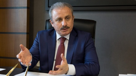 Tırkiyə məclisi rəis Ğəzzə insoniyə faciə vədə İ bə milləton təşkilati tam jeku tənğidış karde.