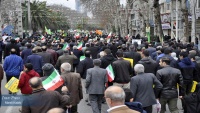 イランイスラム革命勝利４０周年記念行進