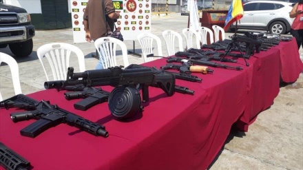 Venezuela incauta armas de guerra provenientes de EEUU