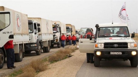 Aid reaches internally displaced Syrians at Rukban camp near Jordan border