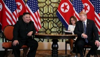トランプ大統領とキム委員長