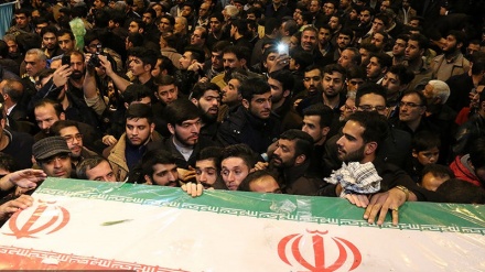 تشییع پیکرهای مطهر شهدای حمله تروریستی سیستان و بلوچستان