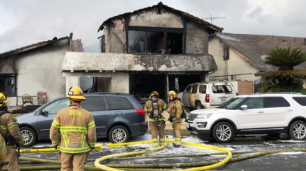 米カリフォルニア州で航空機墜落、2人が死亡