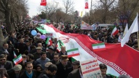 イランイスラム革命勝利４０周年記念行進