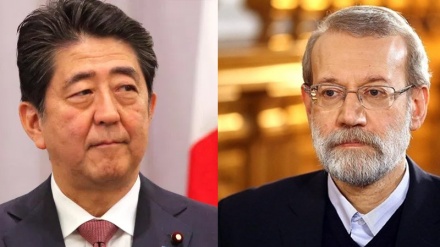 Larijani Ýaponiýanyň premýer ministri bilen duşuşdy