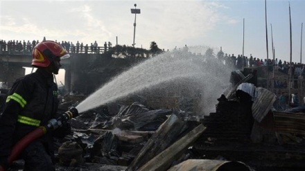 Bangladesh slum fire kills at least eight people