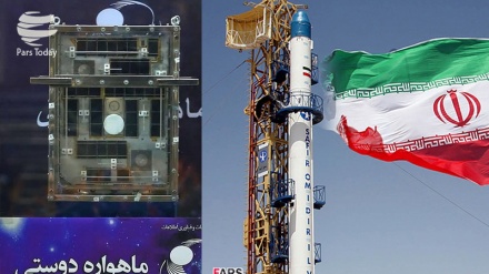 Satelit Doosti Iran di Orbit Bumi