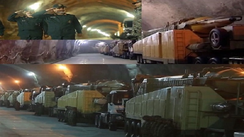 Kota bawah tanah rudal Iran