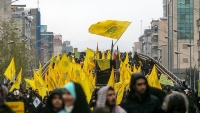 イランイスラム革命勝利４０周年記念行進