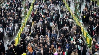 イランイスラム革命勝利４０周年記念行進