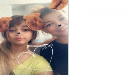 Гулнора Каримованинг қизи Имон  онаси билан тушган суратини Instagramга жойлади