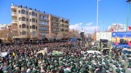 Prosesi Pemakaman Syuhada IRGC