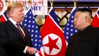 トランプ大統領とキム委員長