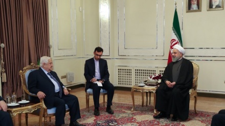 イラン大統領、「イランの地域政策の１つは、シリアの安定と治安の確立」