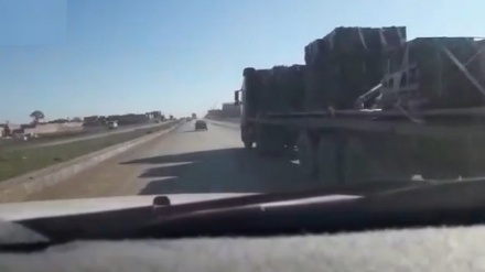 ورود یک محموله جدید سلاح های آمریکایی به حسکه سوریه 