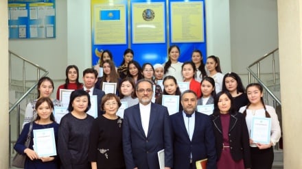 Қазақ ұлттық қыздар педагогикалық  университетінде парсы тілінен  олимпиада өтті