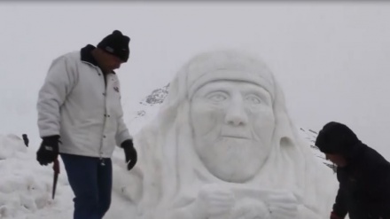 Festival Nasional Ketiga Kota Salju di Isfahan 