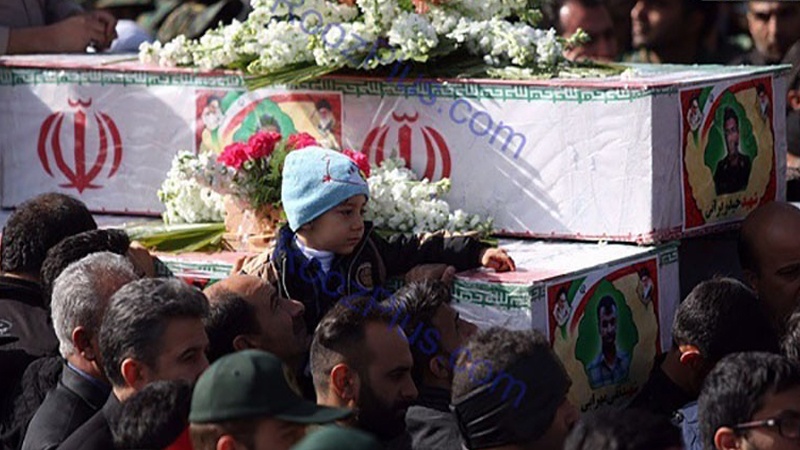 Pemakaman Syuhada pasukan IRGC.