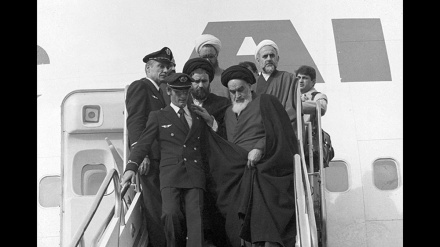 12 février 1979, retour triomphal de l'Imam Khomeini en Iran