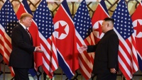 トランプ大統領とキム委員長