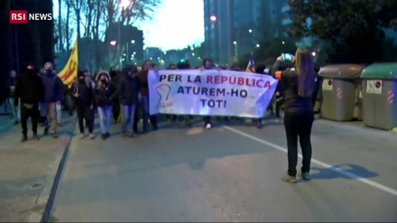 Catalogna bloccata dalla protesta