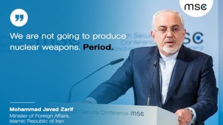 Zarif: Amurka Ba Za ta Iya Cimma Burinta Na Durkusar Da Kasar Iran Ba