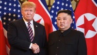 トランプ大統領とキム委員長