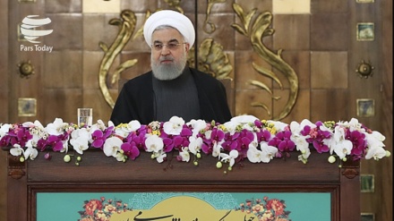 Ruhani:Amerkə zılminə sanksiyaon bə İroni milləti zid terroristiyə hərəkəte.