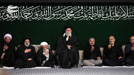 De Yolə Rəhbəri iştiroki Həzrəte Fatimə(s) şəhodəti əzodorəti məclis