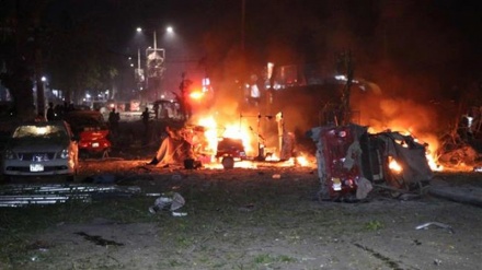 Gunfire rages in Mogadishu as hotel bomb kills nearly 30