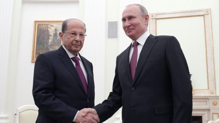 Putin y Aoun destacan soberanía e integridad territorial de Siria