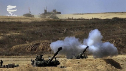 تانک‌های رژیم صهیونیستی غزه را هدف قرار دادند