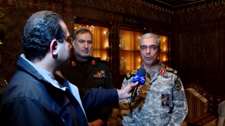 イラン軍統合参謀本部議長が、シリカからの外国軍の撤退を強調