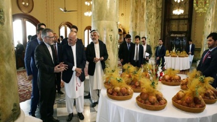 دیدار اشرف غنی با سفرای کشورهای حوزه نوروز به مناسبت آغاز سال جدید 