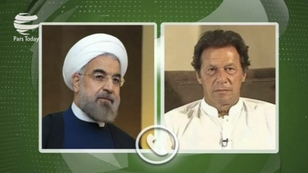 تاکید روحانی و عمران خان بر برخورد قاطع با تروریست ها