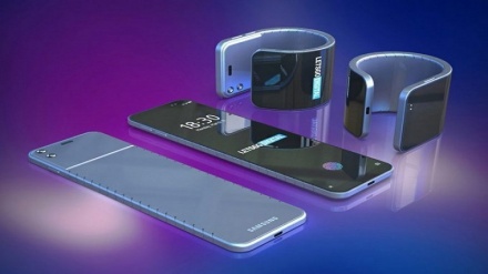 Samsung букланувчан смартфон-браслет тайёрламоқда (фото)