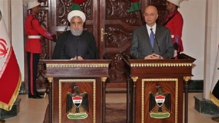 President Rouhani in Iraq to bolster ties