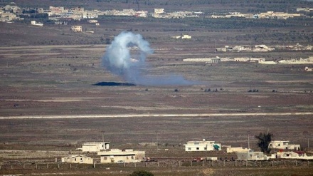 シオニスト政権軍が、シリア領土を攻撃