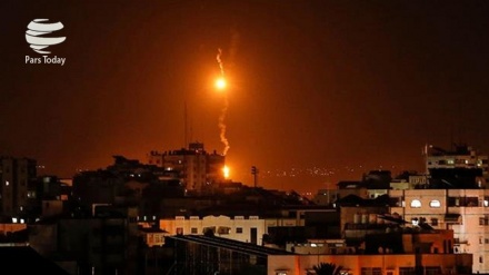 Siyonist İsrail'den Gazze'ye saldırı