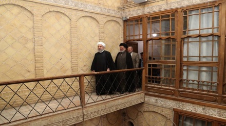 Rais Rouhani azuru nyumba ya Imam Khomeini MA mjini Najaf Iraq + Video