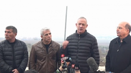 ראשי כחול לבן ערכו סיור ברמת הגולן הסורית הכבושה