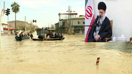 Líder de Irán llama a sumar esfuerzos tras inundaciones en Shiraz