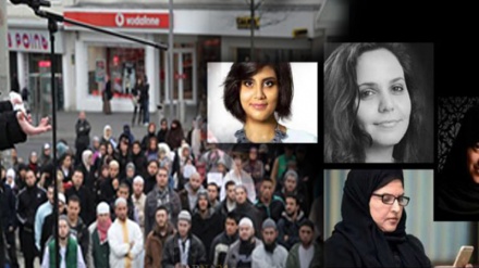 Proteste vor der saudischen Botschaft in Berlin