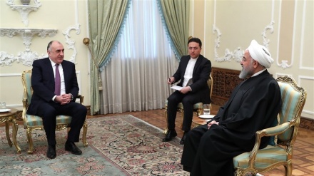 Iran, Azerbaijan promoting regional, global peace, stability: Rouhani