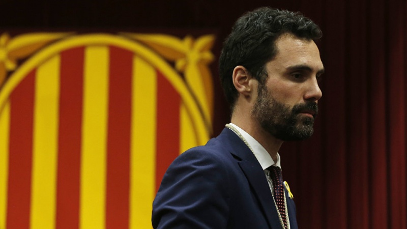 Presidente del Parlamento catalán declara al Supremo que habrá otro referéndum