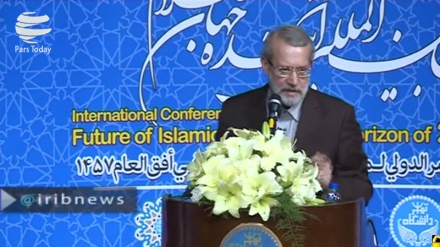 Pidato Larijani di Konferensi Masa Depan Dunia Islam