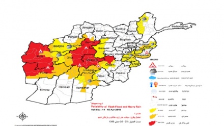 هشدار هواشناسی افغانستان از احتمال وقوع سیلاب در 22 ولایت این کشور