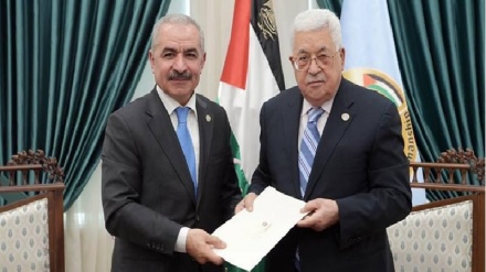 הושבעה הממשלה הפלסטינית החדשה בראשותו של אשתייה